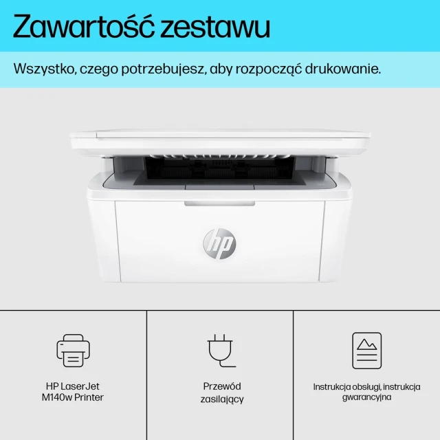 Багатофункціональний пристрій Hewlett-Packard HP LaserJet M140w (194850677267)