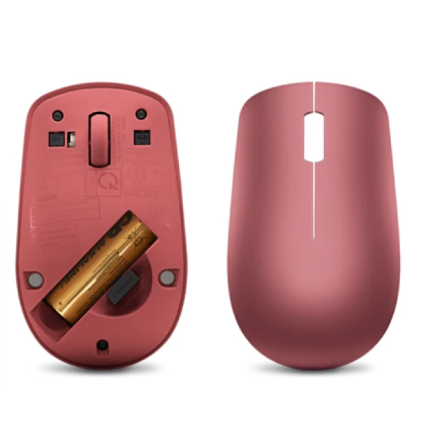 Миша Lenovo 530 бездротова 2.4 GHz Cherry Red (195042086287)