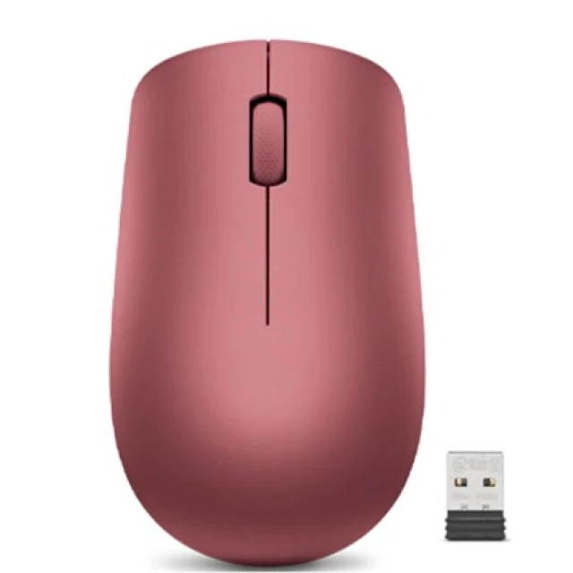 Миша Lenovo 530 бездротова 2.4 GHz Cherry Red (195042086287)