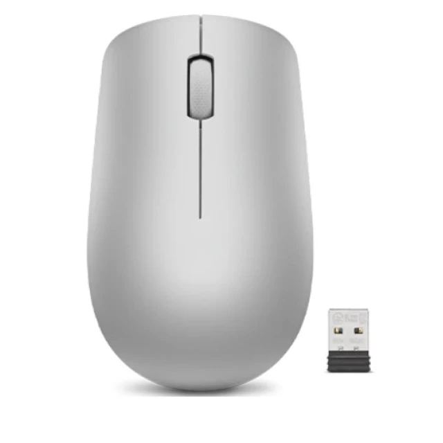 Миша Lenovo 530 бездротова оптична 2.4 GHz Platinum Grey (195042086317)