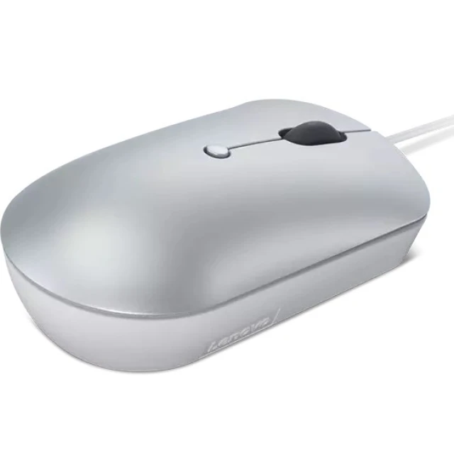 Миша Lenovo 540 USB-C Wired Compact Mouse Cloud Grey (195892016335)