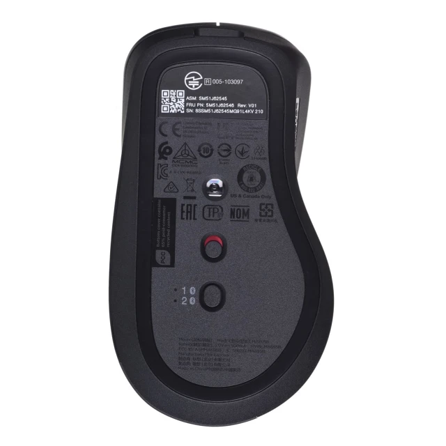 Миша Lenovo Professional бездротова Bluetooth з акумулятором Grey (195892054498)