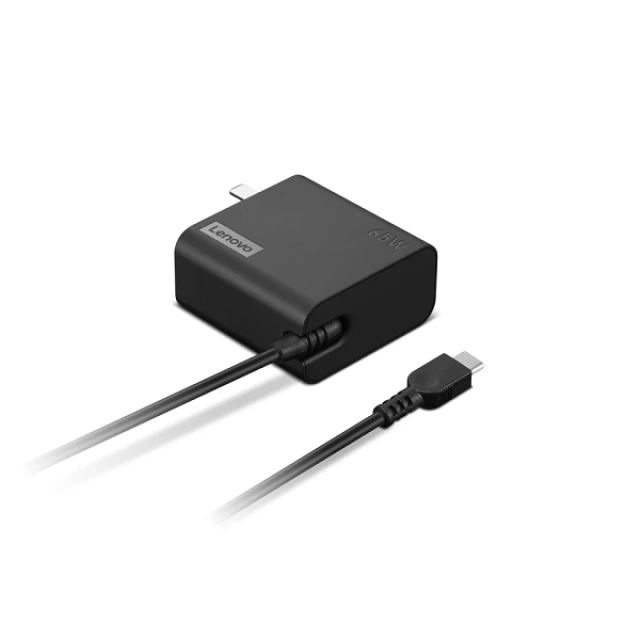 Мережевий зарядний пристрій Lenovo USB-C 65 Вт 20 В (195892083849)