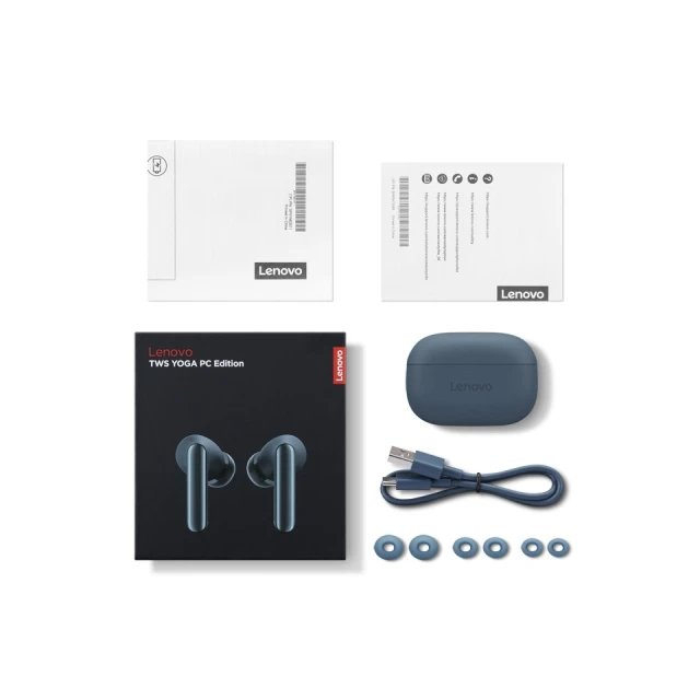 Навушники Lenovo TWS Yoga PC Edition бездротові Tidal Teal (195892097174)
