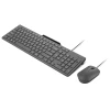 Комплект клавиатура + мышь Lenovo 310 USB-A Wired Combo US раскладка Luna Grey (195892110583)
