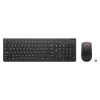 Комплект клавіатура + миша Lenovo Essential бездротовий російська розкладка Black (195892116721)