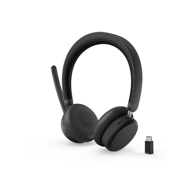 Навушники Lenovo 4XD1S19778 бездротові Bluetooth ANC Black (195892122227)
