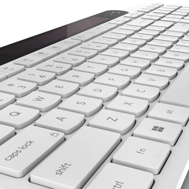 Клавіатура Lenovo 800 бездротова Bluetooth з сонячною панеллю US розкладка (195892122852)