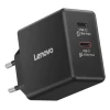 Мережевий зарядний пристрій Lenovo G0A6065BEU GaN 2x USB-C 65 Вт Black (195892129134)