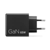 Мережевий зарядний пристрій Lenovo G0A6065BEU GaN 2x USB-C 65 Вт Black (195892129134)