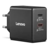Мережевий зарядний пристрій Lenovo G0A6065BEU GaN 2x USB-C 65 Вт Black (195892129134)