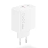 Мережевий зарядний пристрій Lenovo G0A6065WEU GaN 2x USB-C 65 Вт White (195892129165)