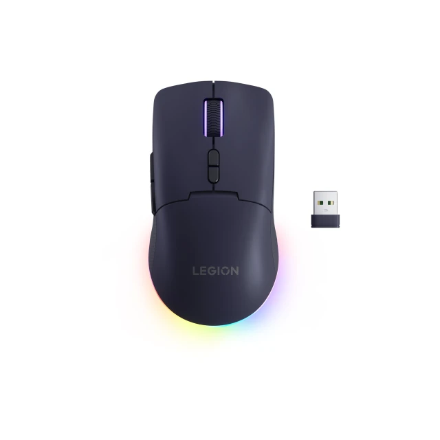 Миша Lenovo Legion M220 бездротова ігрова RGB 2.4 GHz Bluetooth Nebula Purple (195892143185)