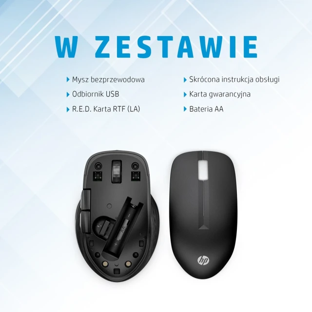 Мышь HP 430 Multi-Device Wireless Mouse беспроводная Black (195908246558)