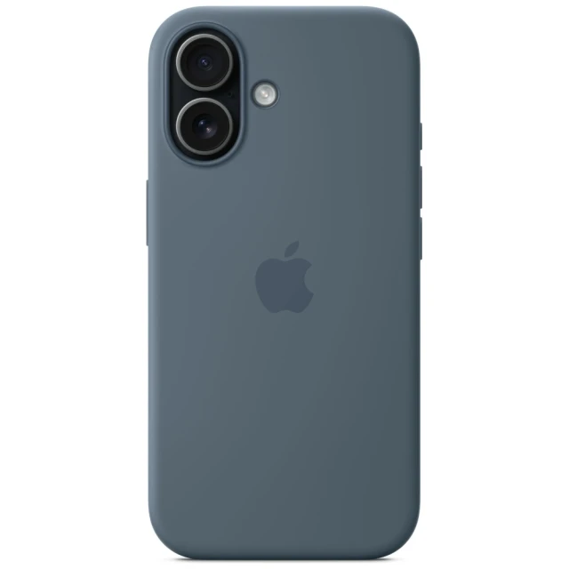 Чохол Apple Silicone Case для iPhone 17 Blue (MGEW4ZM/A)