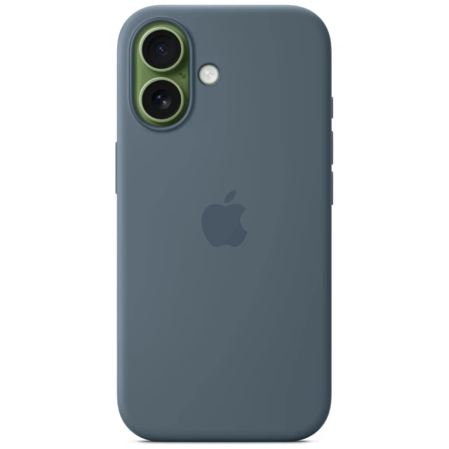 Чохол Apple Silicone Case для iPhone 17 Blue (MGEW4ZM/A)