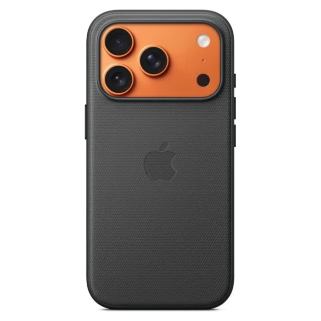 Чехол Apple TechWoven Case для iPhone 17 Pro Black with MagSafe (MGF34ZM/A)