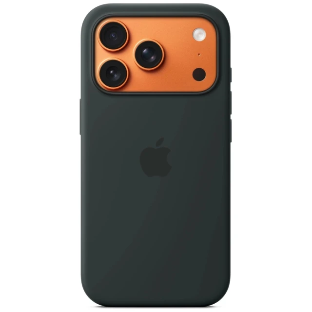 Чохол Apple Silicone Case для iPhone 17 Pro Black (MGFK4ZM/A)