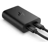 Мережевий зарядний пристрій Hewlett-Packard HP 65 Вт GaN Laptop Charger 2xUSB-C Black (196337694811)