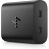 Мережевий зарядний пристрій Hewlett-Packard HP 65 Вт GaN Laptop Charger 2xUSB-C Black (196337694811)