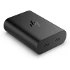 Мережевий зарядний пристрій Hewlett-Packard HP 65 Вт GaN Laptop Charger 2xUSB-C Black (196337694811)