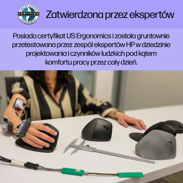 Мышь HP 920 Ergonomic Vertical Mouse беспроводная вертикальная Black (196548939633)