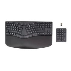 Клавіатура HP 960 Ergonomic Wireless Keyboard бездротова ергономічна US розкладка Black (197192177440)