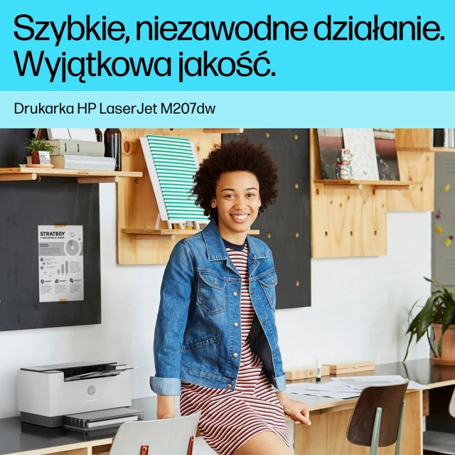 Принтер лазерный Hewlett-Packard HP LaserJet M207dw (197961893083)
