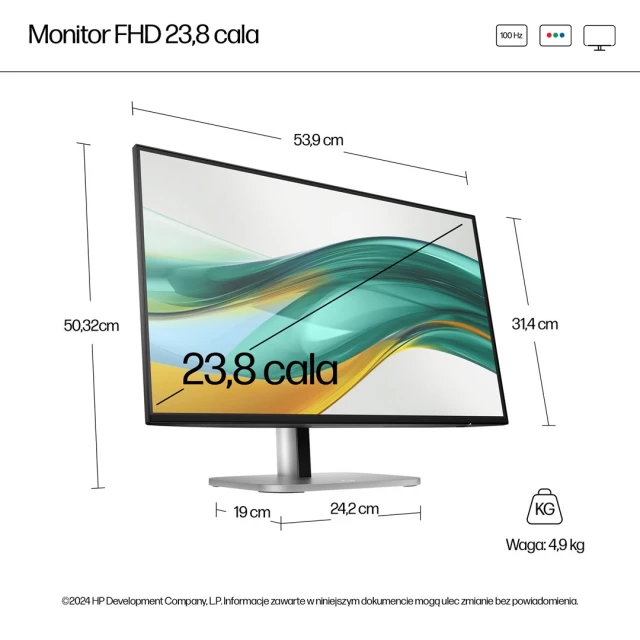 Монитор Hewlett-Packard HP S5 Pro 524pf 23,8