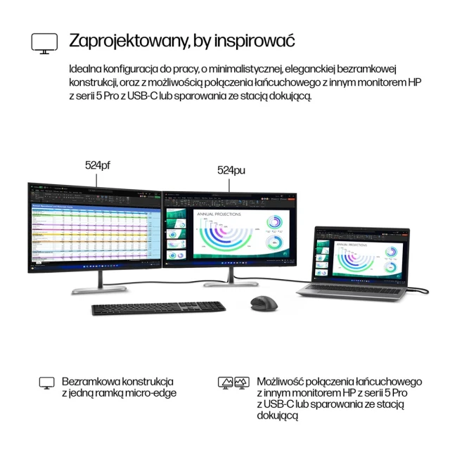 Монитор Hewlett-Packard HP S5 Pro 524pf 23,8