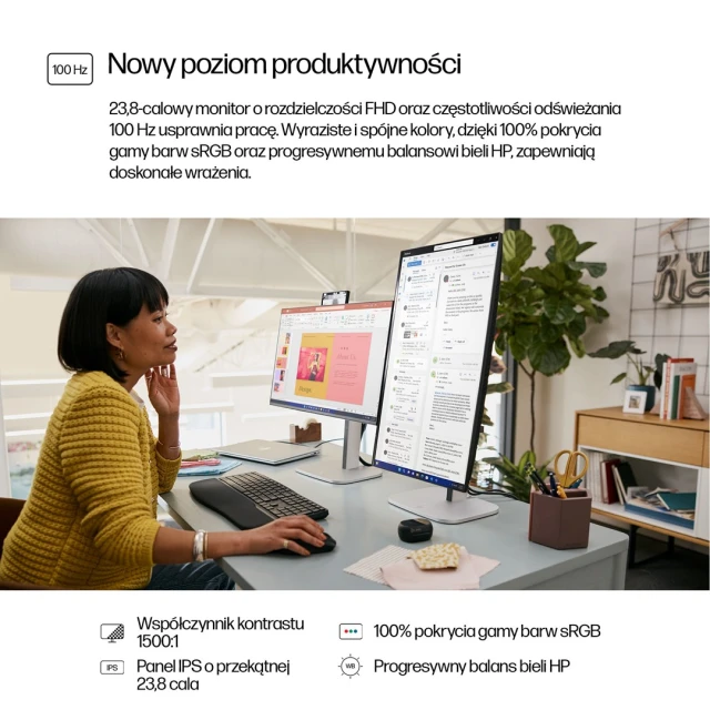 Монитор Hewlett-Packard HP S5 Pro 524pf 23,8