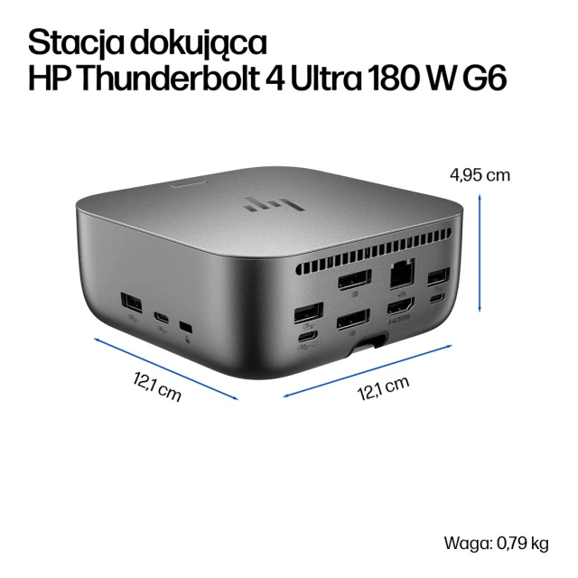Док-станция Hewlett-Packard HP Thunderbolt 4 Ultra 180W G6 Dock (198415314925)