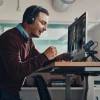 Гарнітура Poly Voyager Focus 2 бездротова USB-C з підставкою для заряджання Black (198415336521)