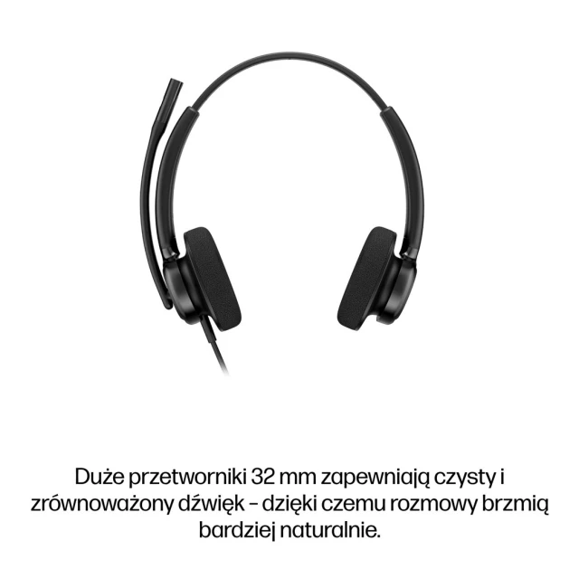 Гарнітура HP Poly Mission 425 Stereo USB Classic (199251820328)