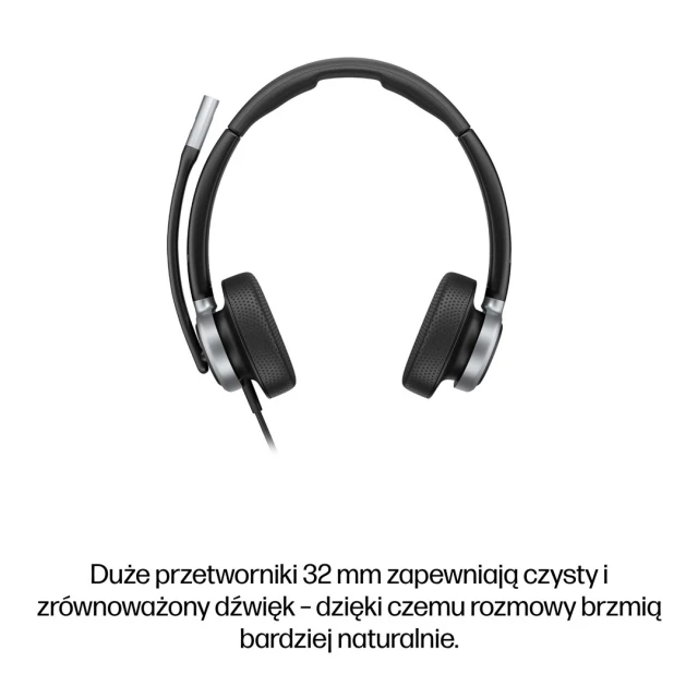 Гарнітура HP Poly Mission 625 Stereo USB (199251820878)