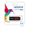 USB-флешка Adata C008 64 ГБ USB 2.0 Black/Red (2000000288628)