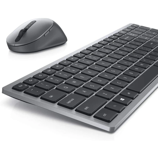 Комплект клавіатура + миша Dell KM7120W бездротовий Bluetooth з батареями Titan Gray (2000001148136)