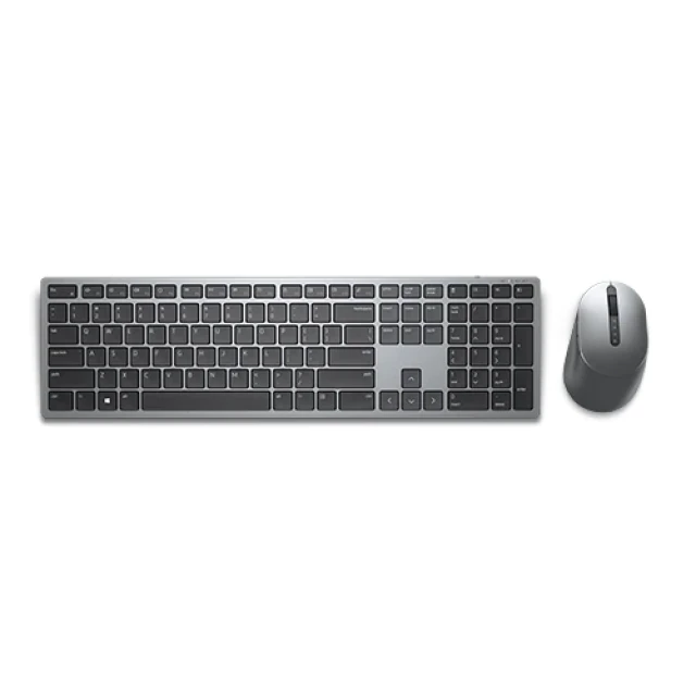 Комплект клавіатура + миша Dell Pro Multi-Device KM7321W бездротовий литовська розкладка Titan Grey (2000001226704)