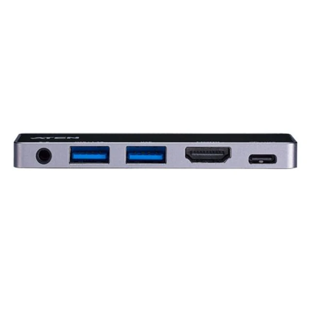 Док-станція Aten UH3238 USB-C Travel Dock з Power Pass-Through (2000001245682)