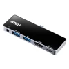 Док-станція Aten UH3238 USB-C Travel Dock з Power Pass-Through (2000001245682)