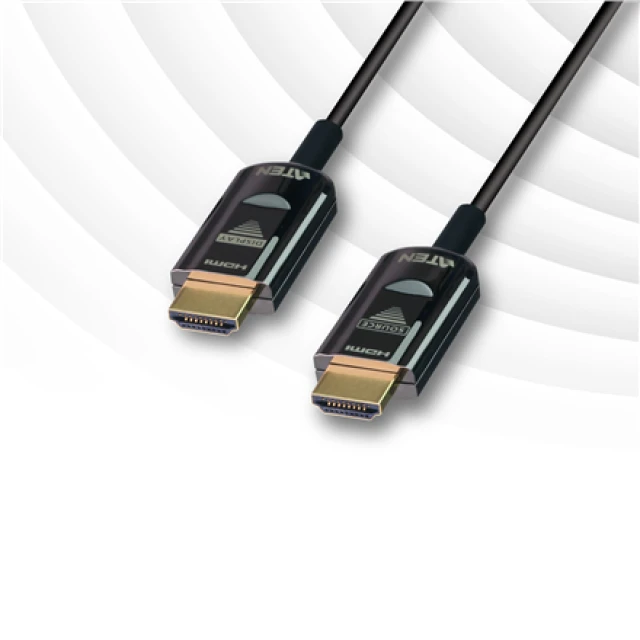 Активний оптичний кабель Aten VE781030 True 4K HDMI 30 м Black (2000001254721)