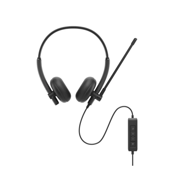Гарнітура Dell WH125 з мікрофоном дротова Black (2000001373132)