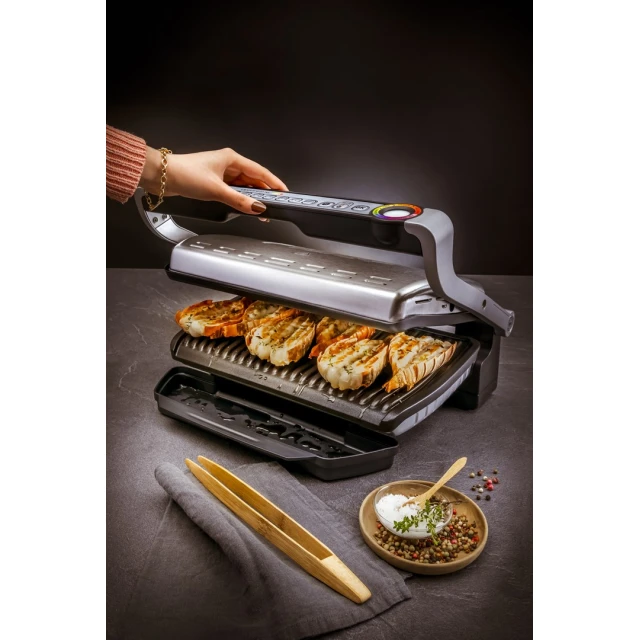 Електрогриль Tefal Optigrill+ XL GC724D12 2000 Вт Black (3016661150722)