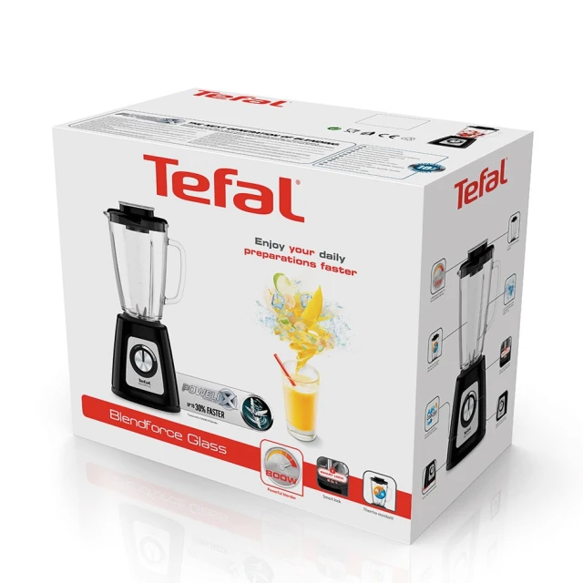 Блендер Tefal BlendForce 2 BL435831 800 Вт 1,75 л Black (3016661152610)