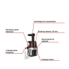 Соковижималка шнекова Tefal Juice & Clean ZC420E38 150 Вт Silver (3016661152665)
