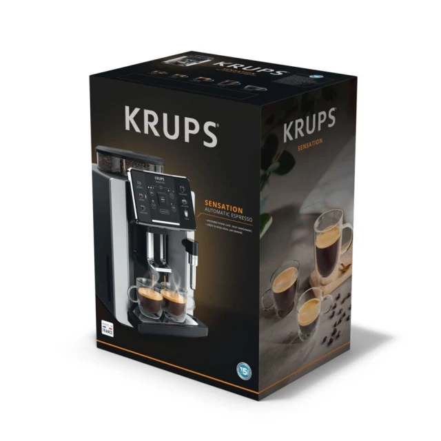 Кавомашина автоматична Krups Sensation C50 EA9108 1,7 л (3016661173554)