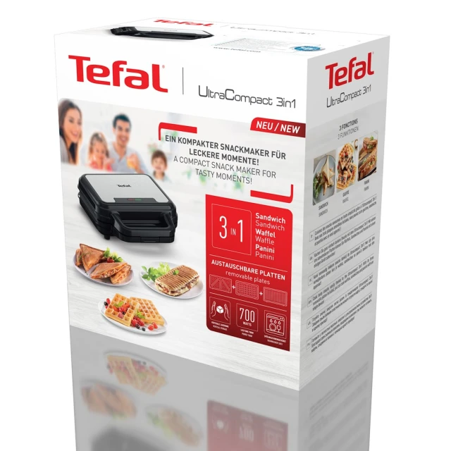 Сендвічниця Tefal SW383D10 (3016661177057)