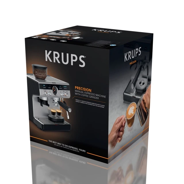 Кавоварка ріжкова Krups Precision XP801T10 3 л (3016661178894)