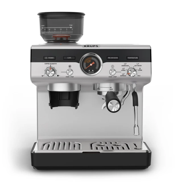 Кавоварка ріжкова Krups Precision XP801T10 3 л (3016661178894)