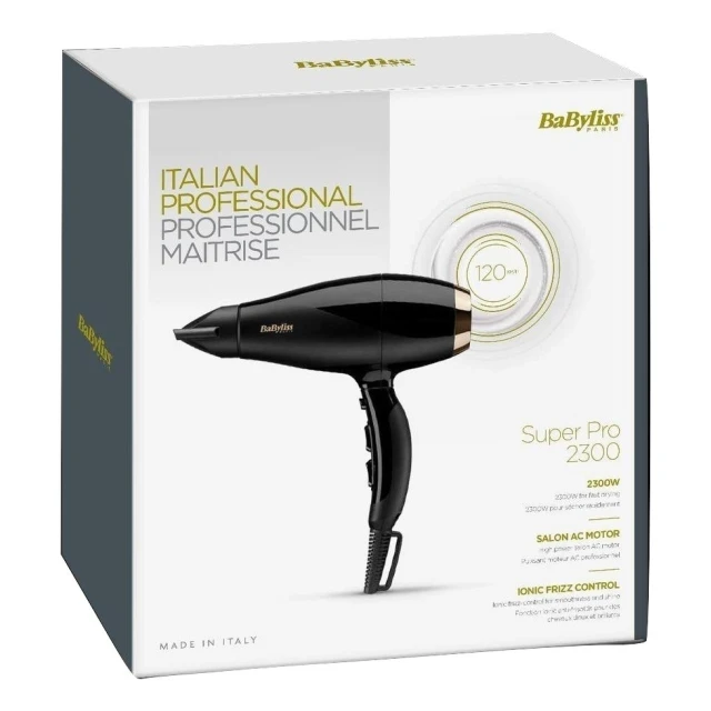 Фен для волосся BaByliss 6714E 2300 Вт Black (3030050154856)